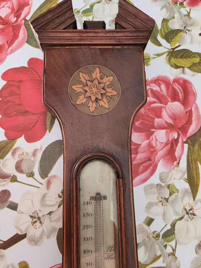 Barómetro-Termómetro antiguo