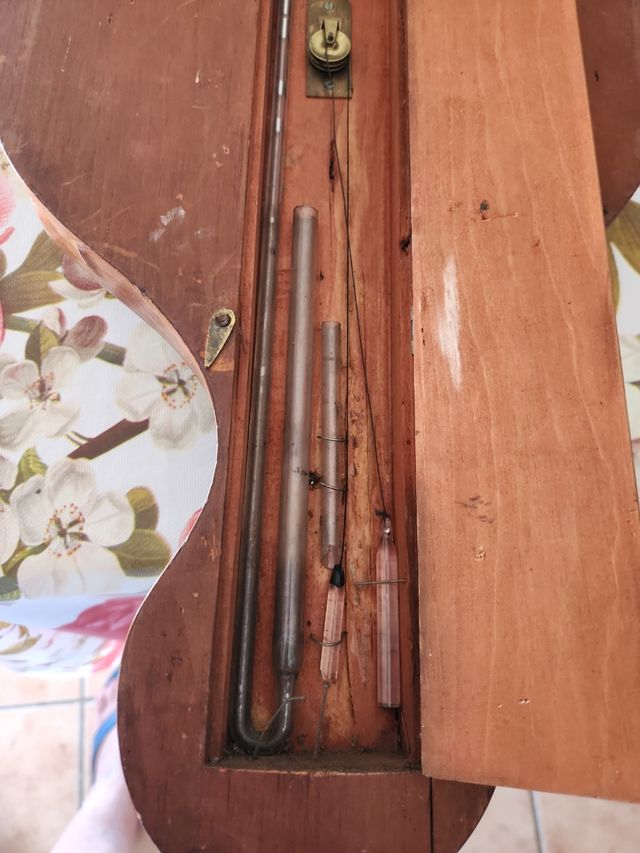 Barómetro-Termómetro antiguo