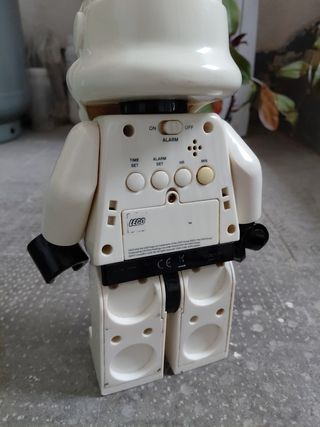 Lego Star Wars Stormtrooper Clock