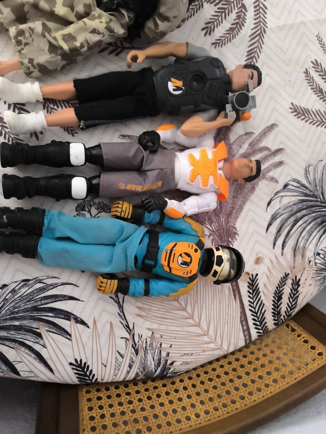 Lote Action Man - Figuras y kart