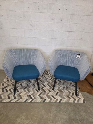 Sillones diseño - Azul & Gris