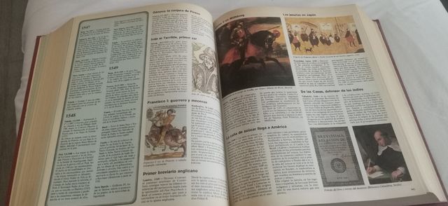 Libro Crónica de la Humanidad, es un buen regalo.