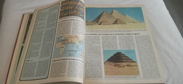 Libro Crónica de la Humanidad, es un buen regalo.