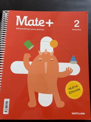 MATE+ MATEMATICAS PARA PENSAR 2 PRIMARIA SANTIL...