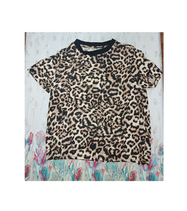 Camiseta Leopardo - M/Corta