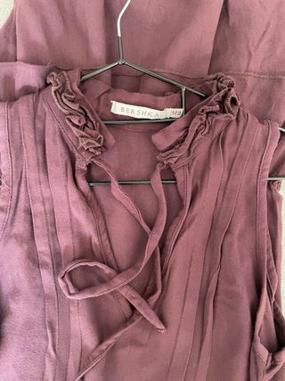 Vestido Bershka morado - Talla M