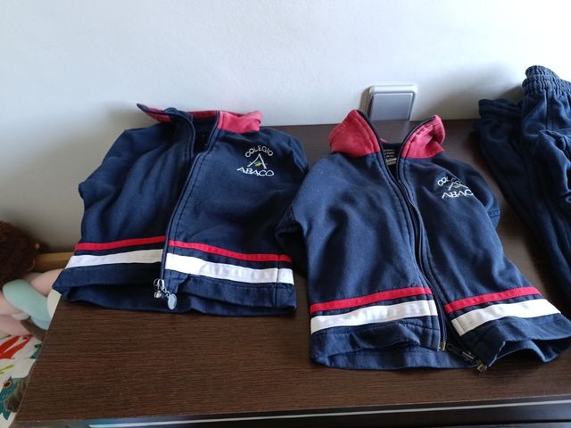 Lote Uniforme Colegio Ábaco (talla 0) infantil 