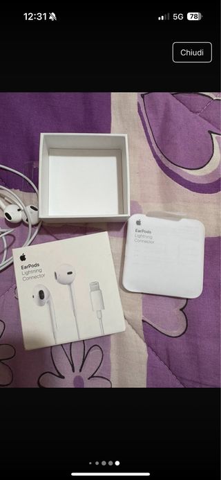 Apple EarPods Lightning - Bianchi