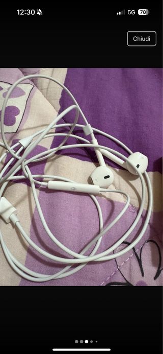 Apple EarPods Lightning - Bianchi