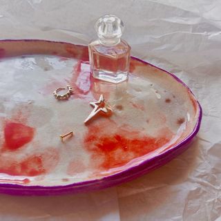 Bandeja cerámica ovalada