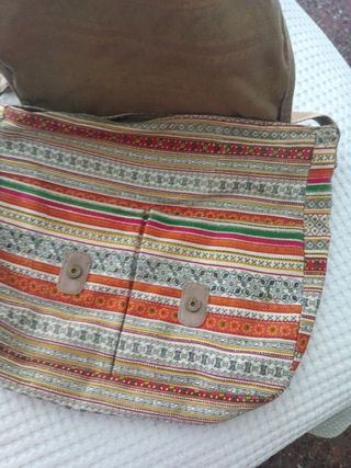 Bolso bandolera étnico