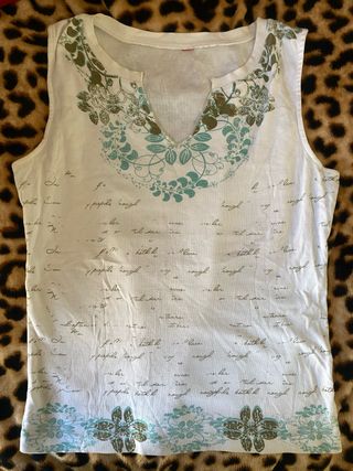 Camiseta sin mangas años 2000