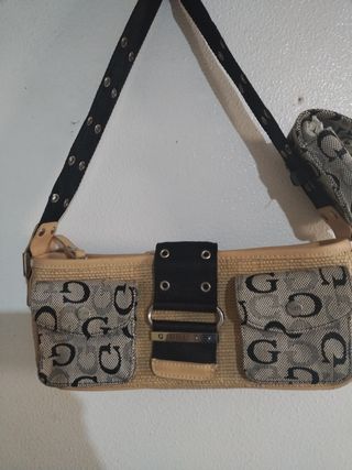 Borsetta Guess beige e nera