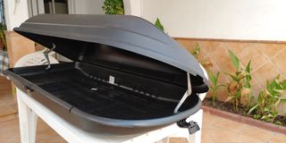 Cofre portaequipajes coche - Negro
