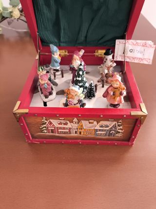 Caja Música Navidad - Luces
