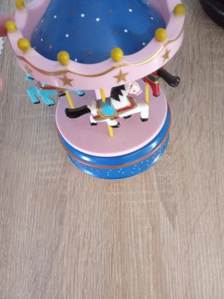 Carrusel musical infantil para niña pequeña nuevo 
