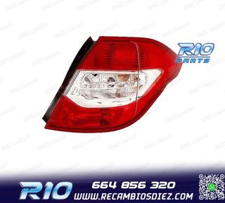 PILOTO DCH PARA CITROEN C4 5P 10-15 BLANCO ROJO