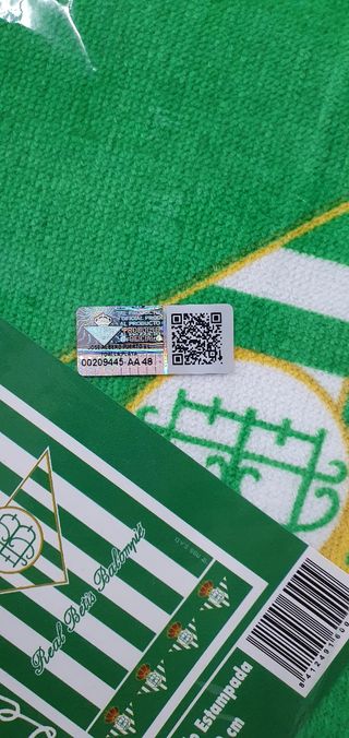 Toalla Real Betis Balompié