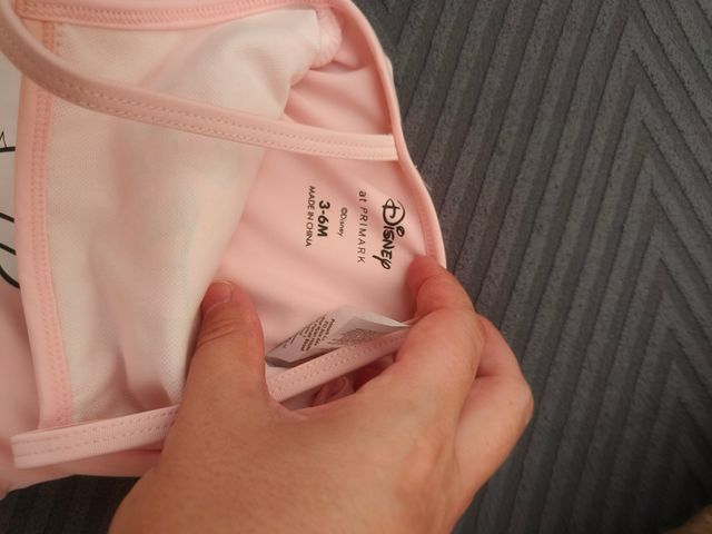 Bañador Disney rosa 3-6meses