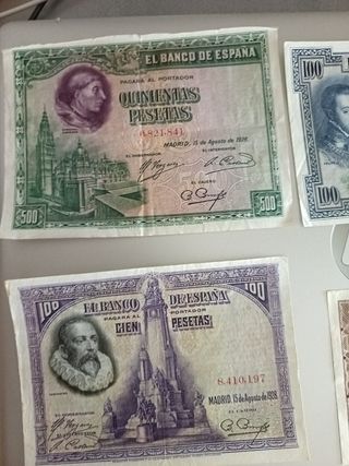 Billetes 100 pesetas España