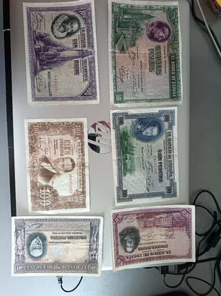 Billetes 100 pesetas España