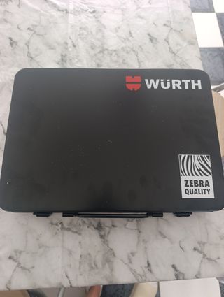 Juego llaves Wurth 1/4"-1/2", 56 piezas