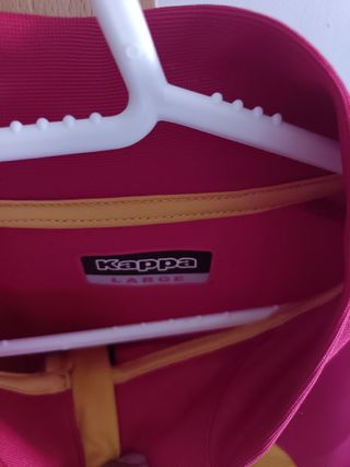 Sudadera Kappa roja-amarilla
