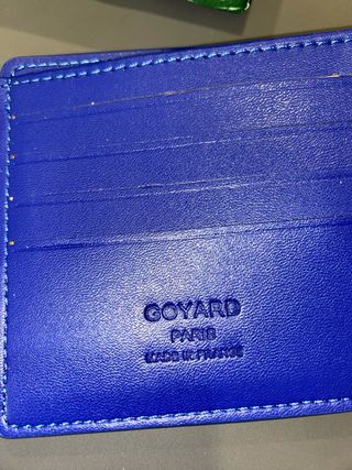 Goyard Azul - Billetera