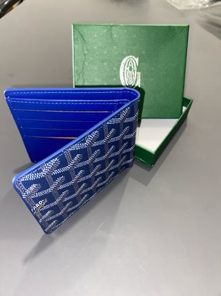 Goyard Azul - Billetera