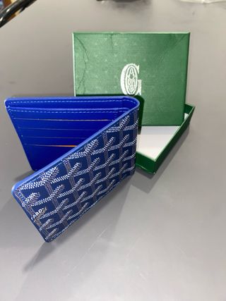 Goyard Azul - Billetera