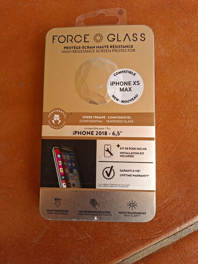 Protector pantalla iPhone XS Max