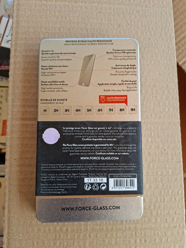 Protector pantalla iPhone XS Max