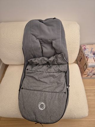 Saco Bugaboo invierno gris