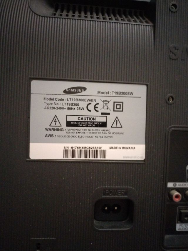 Vendo TV Samsung funzionante senza telecomando