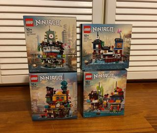 Lotto 4 set Mini Ninjago NUOVI