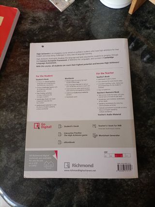 HIGH ACHIEVERS B1+ WORKBOOK