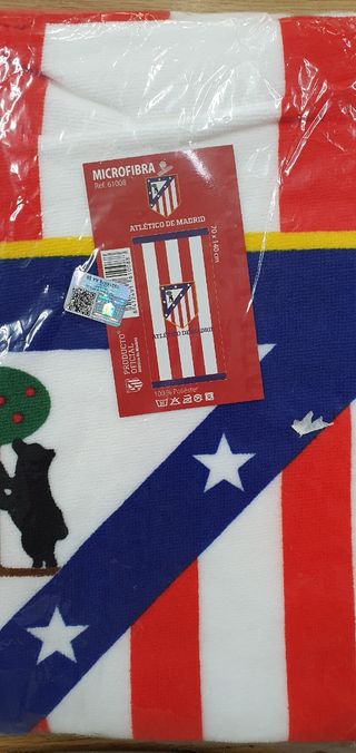 Toalla microfibra Atlético Madrid 70x140cm