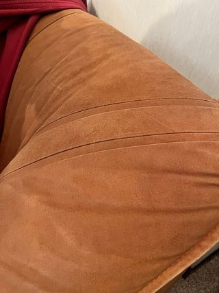 Divano vintage pelle marrone