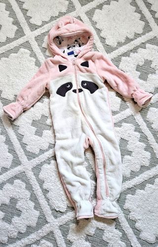 Mono bebé oso panda 12-18m INVIERNO