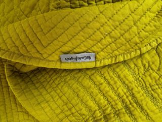 2 Colchas azul  y amarillo algodón