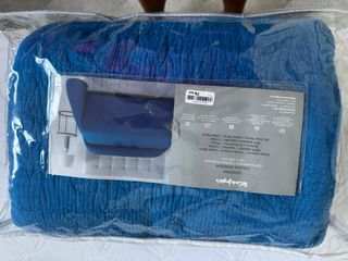 2 Colchas azul  y amarillo algodón