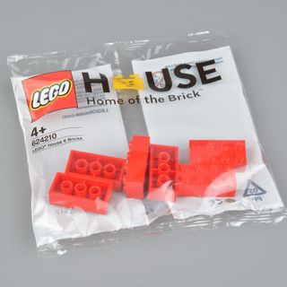 624210 - LEGO House Ladrillos 6 rojos