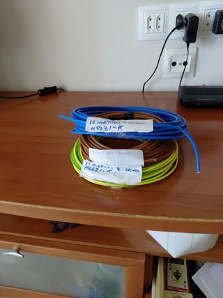 Cable eléctrico 12m HO7Z1-K
