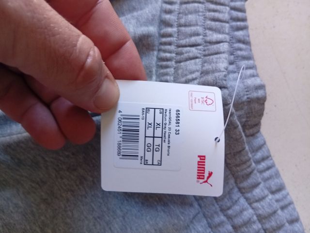 Pantalón corto Puma XXL gris