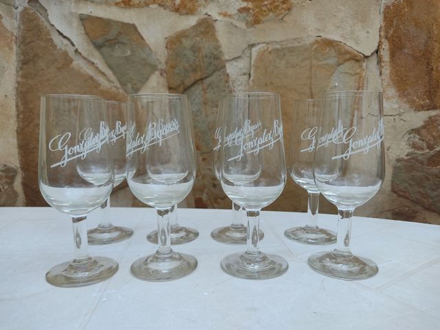 8 Copas vino fino Gonzalez Byass
