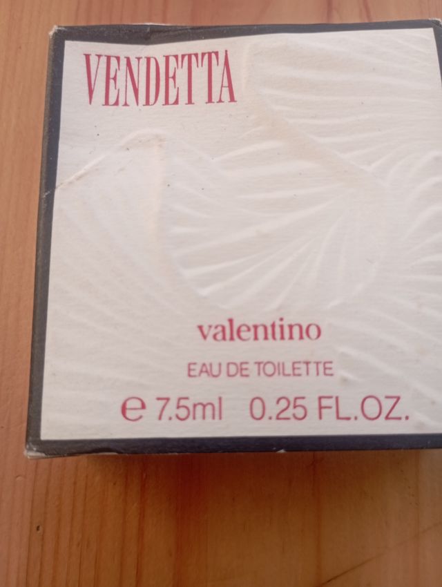 Mini profumo Valentino Vendetta 7,5ml, vintage