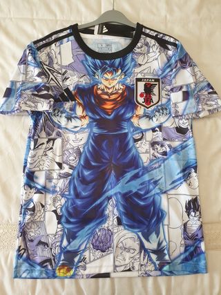 Camiseta Japon Gogeta Blue