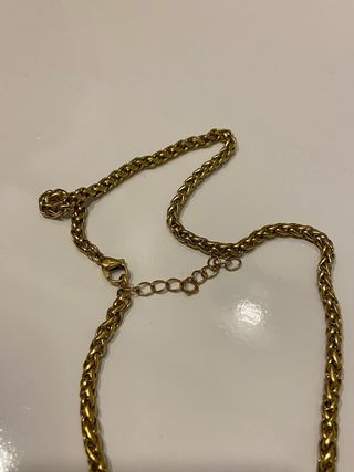 Colgante dorado inoxidable 