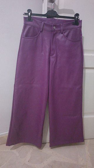 Pantalón Culotte Violeta