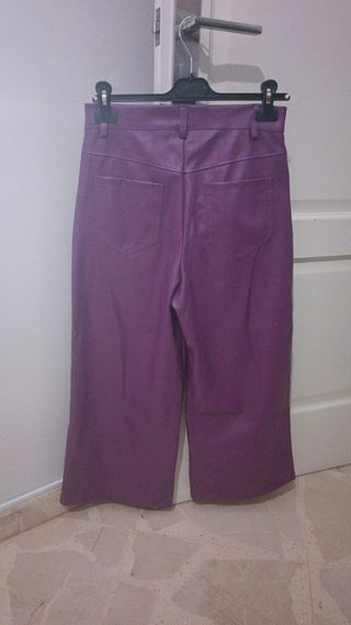 Pantalón Culotte Violeta